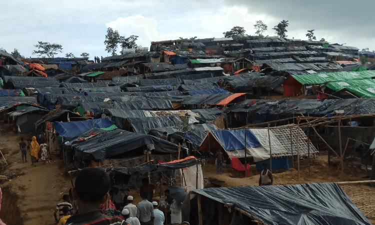 Cerca de 2.000 cristãos vivem em Kutupalong, o maior campo de refugiados do mundo em Cox Bazar, no Sudoeste de Bangladesh