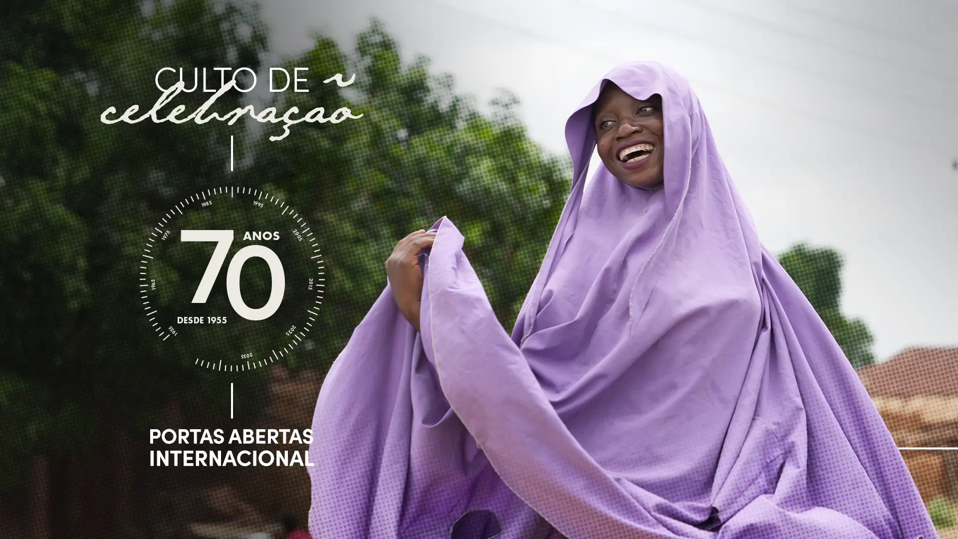 Culto de 70 anos da Portas Abertas Internacional: falta uma semana