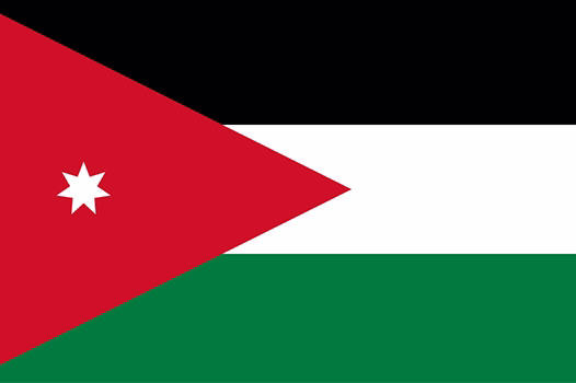 Bandeira-Jordania