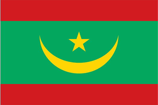 Bandeira-Mauritania