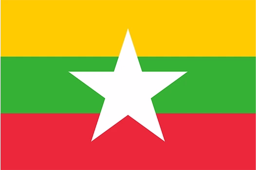 Bandeira-Mianmar