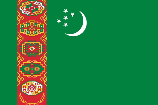 Bandeira-Turcomenistão