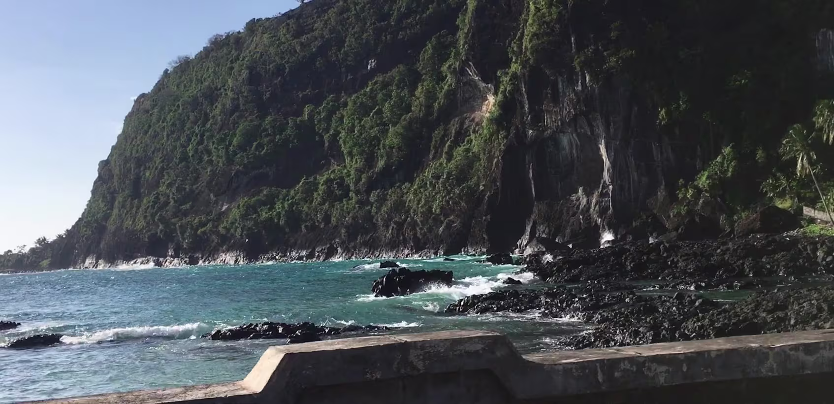 Praia nas Ilhas Comores